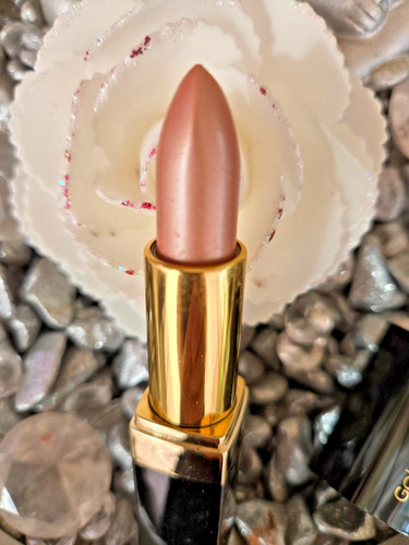 Golden rose lipstick rouge - golden, a