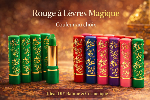 Rouge lèvres magique vert - à,